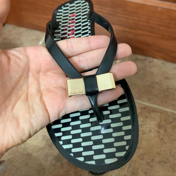 COACH Jelly Flipflops - Picture 3 of 5